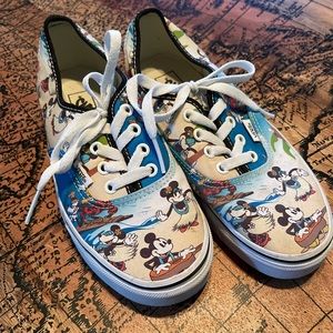 Beach Mickey Vans - Women’s 7.5 Men’s 6
